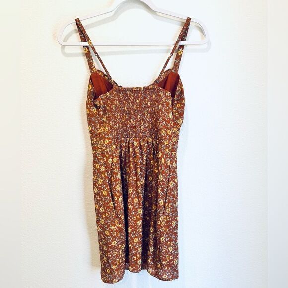 ABERCROMBIE & FITCH FLORAL MINI DRESS SIZE XS - Picture 2 of 10